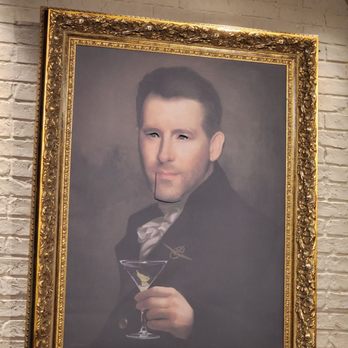 Aviation American Gin - Portrait Of Ryan Reynolds, it talks!!! - Distilleries Near Me - Portland, Oregon