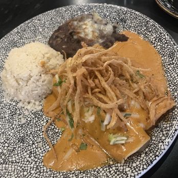 Caló Kitchen + Tequila - Short Rib Enchiladas - Cocktail Bars Near Me - Costa Mesa, California