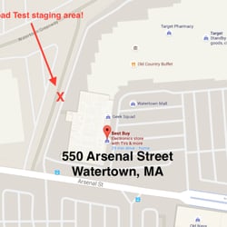 Boston Driver's Ed - Location where we start the RMV Road Test