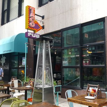 Broken English Taco Pub - The Loop - Storefront for Broken English Taco Pub Lake St. - Mexican Near Me - Chicago, Illinois