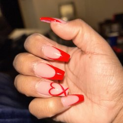 Elegant Nails and Spa - Valentines nails!