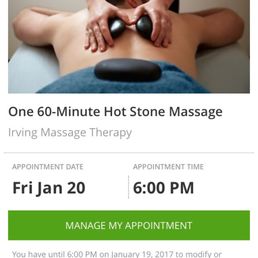 They did not honour my CONFIRMED 6:00 appointment... They told me their system is not linked Groupon! Ruined weekend!!! They did not honour my CONFIRMED 6:00 appointment... They told me their system is not linked Groupon! Ruined weekend!!!