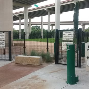 Bush Central Barkway - The enormous large. Furry family member area. Plenty of room to frolic in the shade of the PRESIDENT GEORGE BUSH autobahn - Dog Parks Near Me - Richardson, Texas