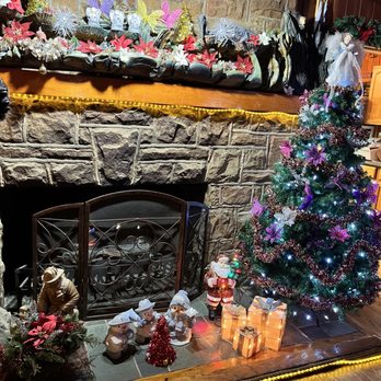 The Knotty Pines - a christmas tree and a fireplace - Bars Near Me - Leeper, Pennsylvania The Knotty Pines - a christmas tree and a fireplace - Bars Near Me - Leeper, Pennsylvania