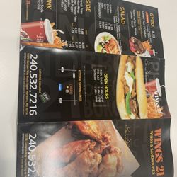 Wings 21 Kettering - Menu