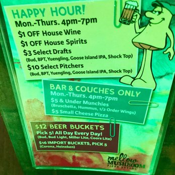 Mellow Mushroom Sanford - Happy hour 4-7pm M-Th - Pizza Near Me - Sanford, Florida Mellow Mushroom Sanford - Happy hour 4-7pm M-Th - Pizza Near Me - Sanford, Florida