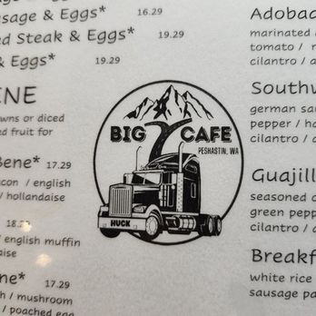 Big Y Cafe - Big Y Logo. - Breakfast & Brunch Near Me - Peshastin, Washington Big Y Cafe - Big Y Logo. - Breakfast & Brunch Near Me - Peshastin, Washington
