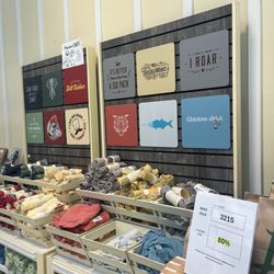 Lowes Foods - Local custom t shirts stand