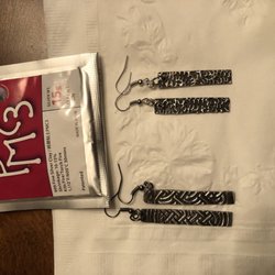 Wortendyke Studio - Both sets of earrings and a packet of the clay