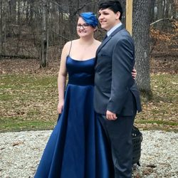 All Stitched Up - Prom dress hemmed, three layers