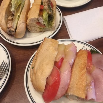 Paul Bakery, Cafe & Restaurant - Ham and Swiss and Chicken Pesto....yumm. - French Near Me - Vancouver, British Columbia Paul Bakery, Cafe & Restaurant - Ham and Swiss and Chicken Pesto....yumm. - French Near Me - Vancouver, British Columbia