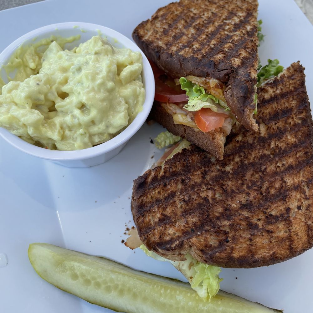 Cedar Lake Cellars - Turkey melt and potato salad - Venues & Event Spaces Near Me - Wright City, Missouri