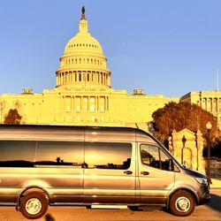 Private DC Tours - Our new Mercedes Benz Sprinter Bus.