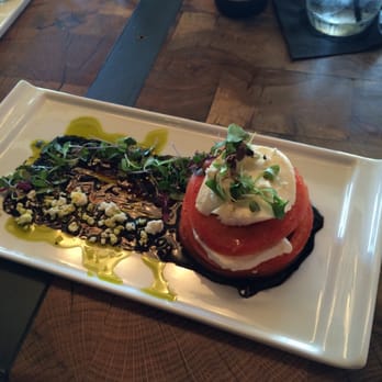 Carson Kitchen - Tomato stack - New American Near Me - Las Vegas, Nevada