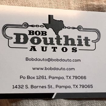 Bob Douthit Auto - Towing Near Me - Pampa, Texas Bob Douthit Auto - Towing Near Me - Pampa, Texas