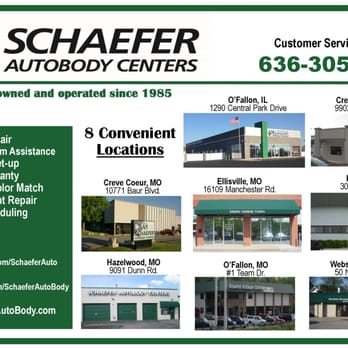 Schaefer Autobody Centers – Webster Groves - Body Shops Near Me - Webster Groves, Missouri