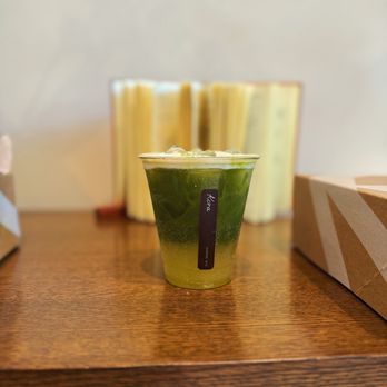 Kora - Calamansi Matcha Spritz - Filipino Near Me - Sunnyside, New York Kora - Calamansi Matcha Spritz - Filipino Near Me - Sunnyside, New York