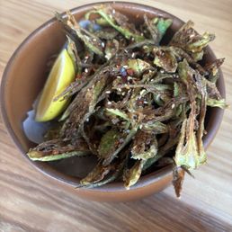 Fried okra