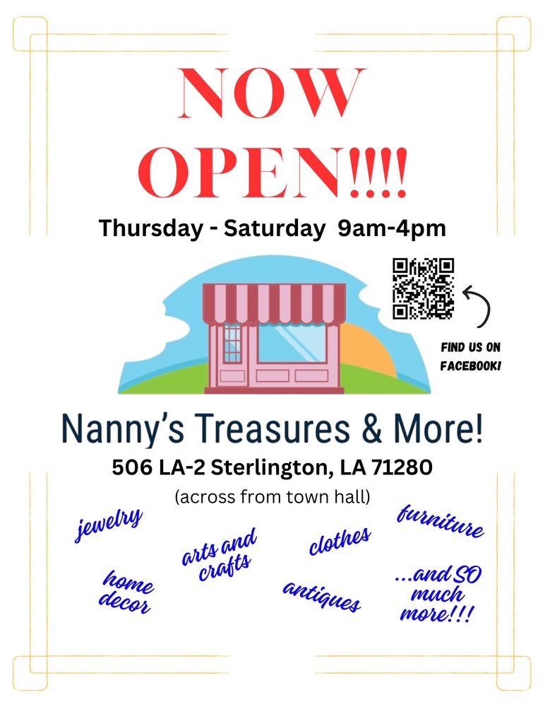 Nanny’s Treasures & More Logo