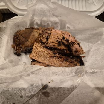 County Smoak - "Wet" brisket that was a bit dry / lean for my palate. - Barbeque Near Me - Lynchburg, Virginia