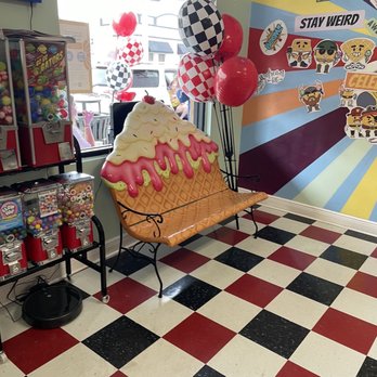 Pops Waffle & Ice Cream Shoppe - The cutest theme for an ce cream shop! - Waffles Near Me - St. Cloud, Florida Pops Waffle & Ice Cream Shoppe - The cutest theme for an ce cream shop! - Waffles Near Me - St. Cloud, Florida