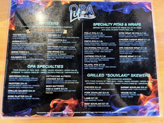 Menu photo 3 Opa Life Greek Cafe Glendale, AZ Menu photo 3 Opa Life Greek Cafe Glendale, AZ