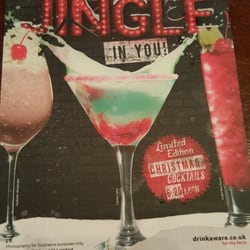 TGI Fridays UK - Christmas drinks menu