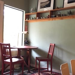 The Western Gate Teahouse and Book Commons - For those who haven't done much yoga, you don't have to sit on the ground if you don't wish to!