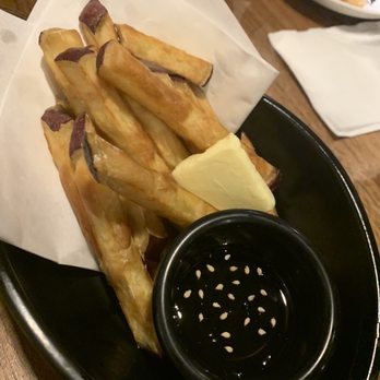 Zakkushi On Carlton - Sweet potato fries with honey and butter - Japanese Near Me - Toronto, Ontario Zakkushi On Carlton - Sweet potato fries with honey and butter - Japanese Near Me - Toronto, Ontario