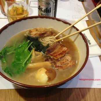Wagamama - Pork Ramen :9 - Japanese Near Me - Nottingham, NGM Wagamama - Pork Ramen :9 - Japanese Near Me - Nottingham, NGM