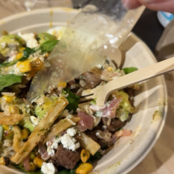 CAVA - Plastic in my food !!! - Mediterranean Near Me - Jacksonville, North Carolina CAVA - Plastic in my food !!! - Mediterranean Near Me - Jacksonville, North Carolina