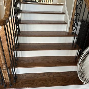 Serrano Construction - Step risers painted - Painters Near Me
