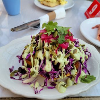 Sunflower Caffe - Vegan Tostada - Coffee & Tea Near Me - Sonoma, California Sunflower Caffe - Vegan Tostada - Coffee & Tea Near Me - Sonoma, California