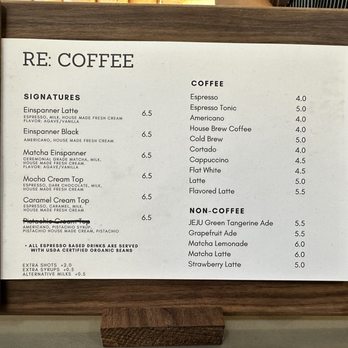 Re Coffee - Menu! - Desserts Near Me - Northridge, California Re Coffee - Menu! - Desserts Near Me - Northridge, California