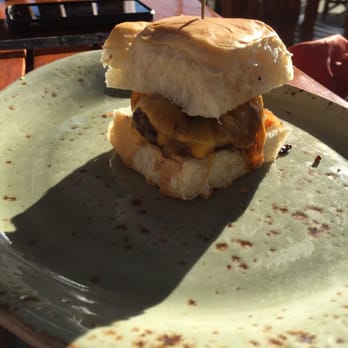 Nelson's - Tiny beef slider for $5 during Happy Hour - Seafood Near Me - Rancho Palos Verdes, California
