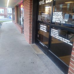 K Laundrymat - Near the door.