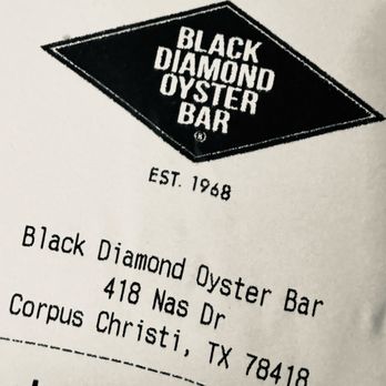Black Diamond Oyster Bar - Check out - Seafood Near Me - Corpus Christi, Texas Black Diamond Oyster Bar - Check out - Seafood Near Me - Corpus Christi, Texas