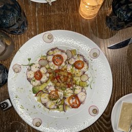 Octopus Carpaccio