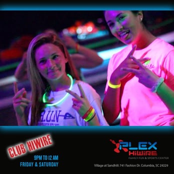 Flight Adventure Park - Irmo - Club HiWire Every Friday and Saturday from 8-11pm (changed hours) Come Jump Jam! Ages 13 & up! - Skating Rinks Near Me - Irmo, South Carolina Flight Adventure Park - Irmo - Club HiWire Every Friday and Saturday from 8-11pm (changed hours) Come Jump Jam! Ages 13 & up! - Skating Rinks Near Me - Irmo, South Carolina
