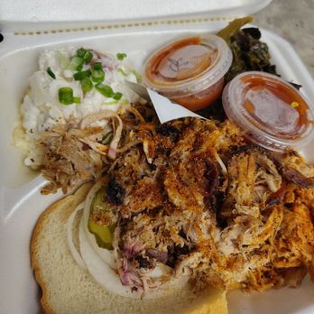 Blue Door Smokehouse - Pulled pork, pulled chicken, potato salad, collard greens - Smokehouse Near Me - Lexington, Kentucky Blue Door Smokehouse - Pulled pork, pulled chicken, potato salad, collard greens - Smokehouse Near Me - Lexington, Kentucky