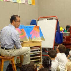 Jonathan Goodman, ND - Reading to kids at Bristol Children's Library