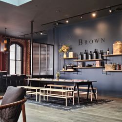 Brown Downtown Napa - This place is such a vibe! This doesn't capture all the magic!