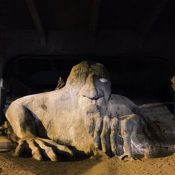 Fremont Troll - Public Art Near Me - Seattle, Washington