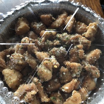 Zero Degrees - Garlic butter popcorn chicken - Bubble Tea Near Me - Eugene, Oregon