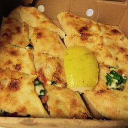 Matee Turkish Grill - Spinach, Garlic, Tomato, & Cheese