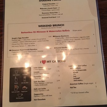 Sergio's Restaurant - Breakfast & Brunch Near Me - Miami, Florida