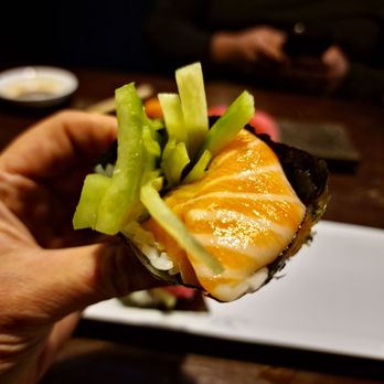Umiya - Salmon Handrolls - Sushi Bars Near Me - Humble, Texas Umiya - Salmon Handrolls - Sushi Bars Near Me - Humble, Texas