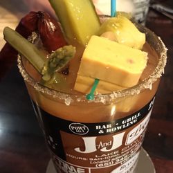 Port 104 - Gotta love a tasty Bloody with loads of goodness for garnishes!