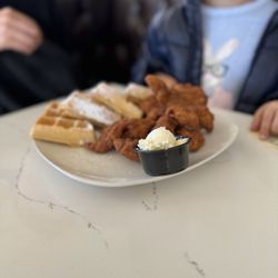 Oak Leaf Cafe - Chicken and waffles