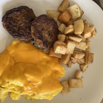 Brunchies - Lutz - Eggs with turkey patties and potatoes - Breakfast & Brunch Near Me - Lutz, Florida Brunchies - Lutz - Eggs with turkey patties and potatoes - Breakfast & Brunch Near Me - Lutz, Florida